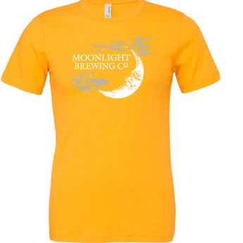 Unisex Moonlight Brewing Short Sleeve T-Shirt -Yellow