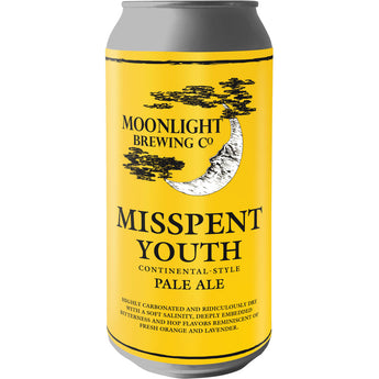 Beer can render of Misspent Youth Continental-Style Pale Ale