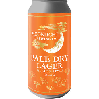 Can of Moonlight Brewing Pale Dry Lager Helles-Style Beer