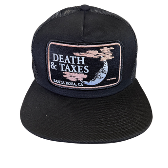 Death & Taxes Trucker Hat