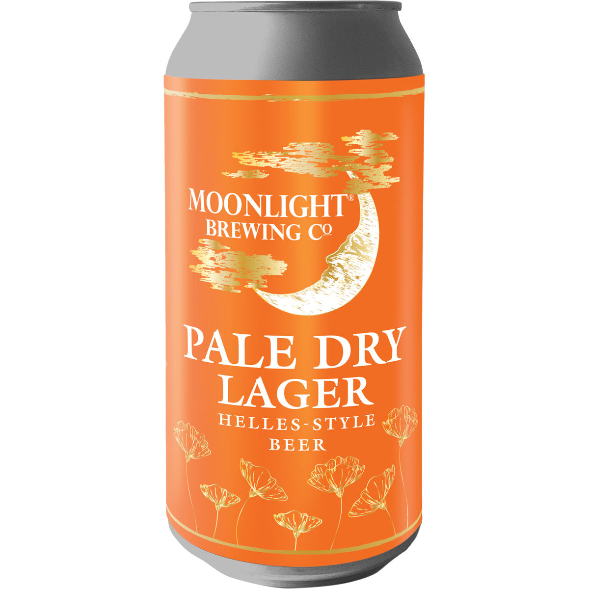 Can of Moonlight Brewing Pale Dry Lager Helles-Style Beer