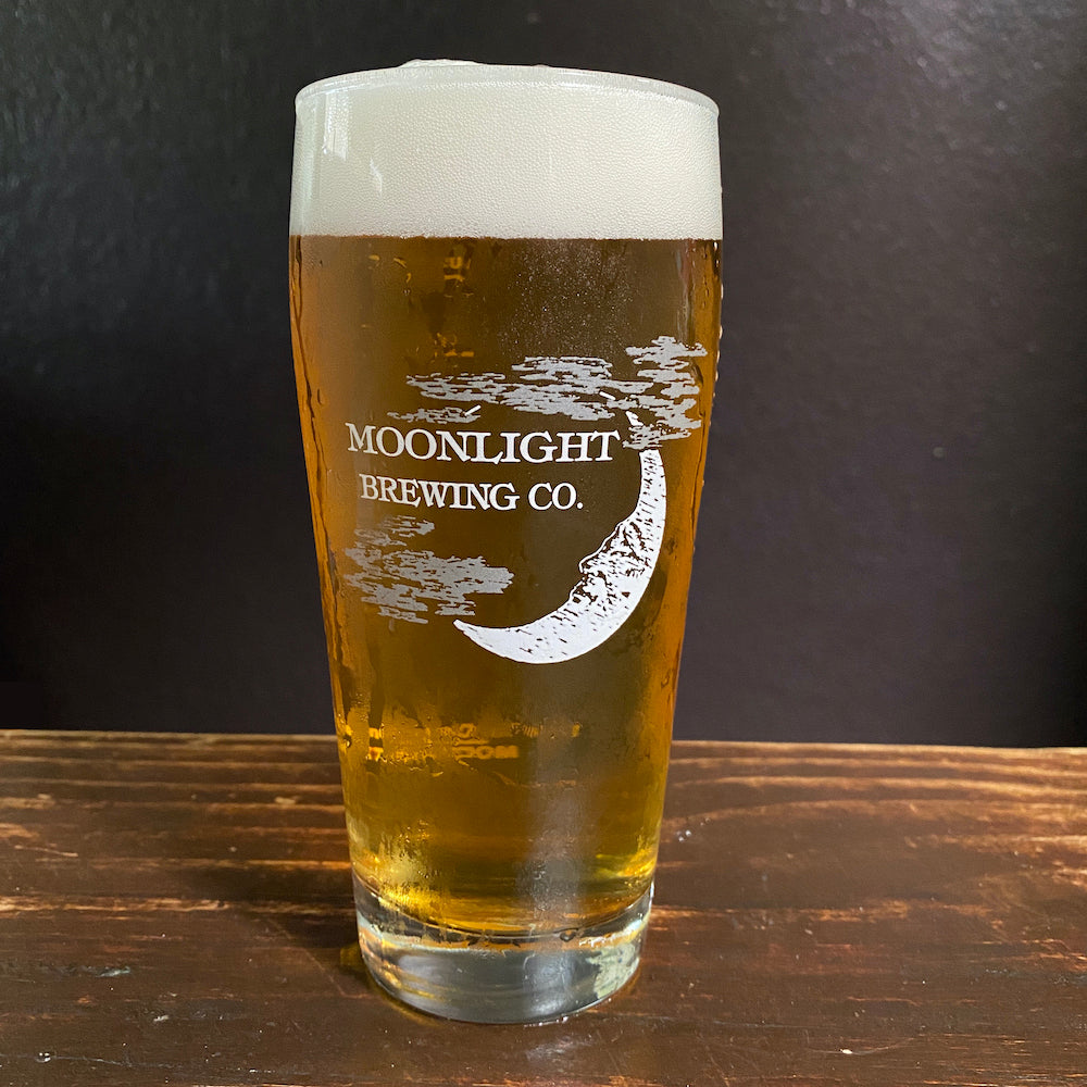 Pint of Dim Lights Gently Smoked Lager