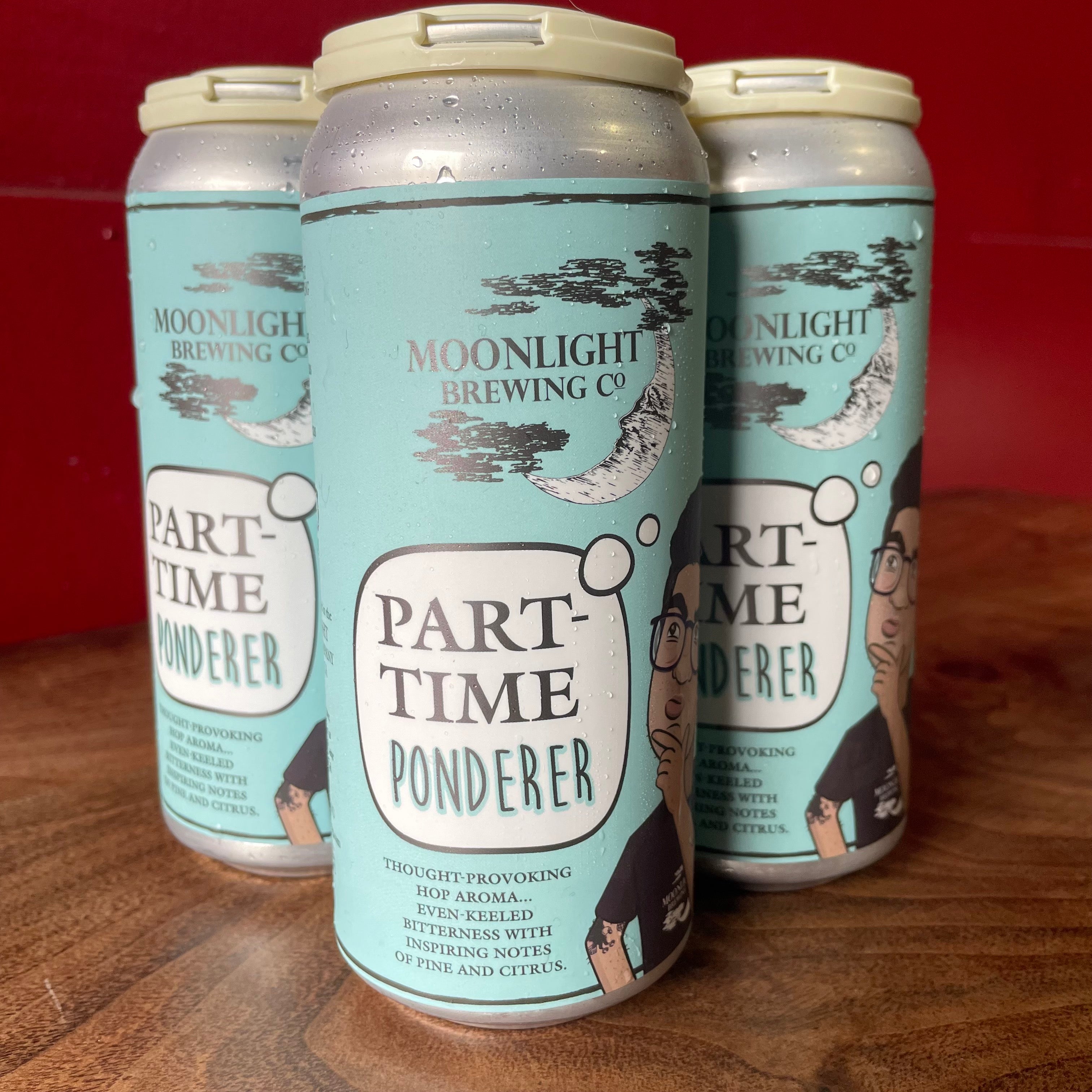 4-Pack of Part-Time Ponderer IPA from Moonlight Brewing Company